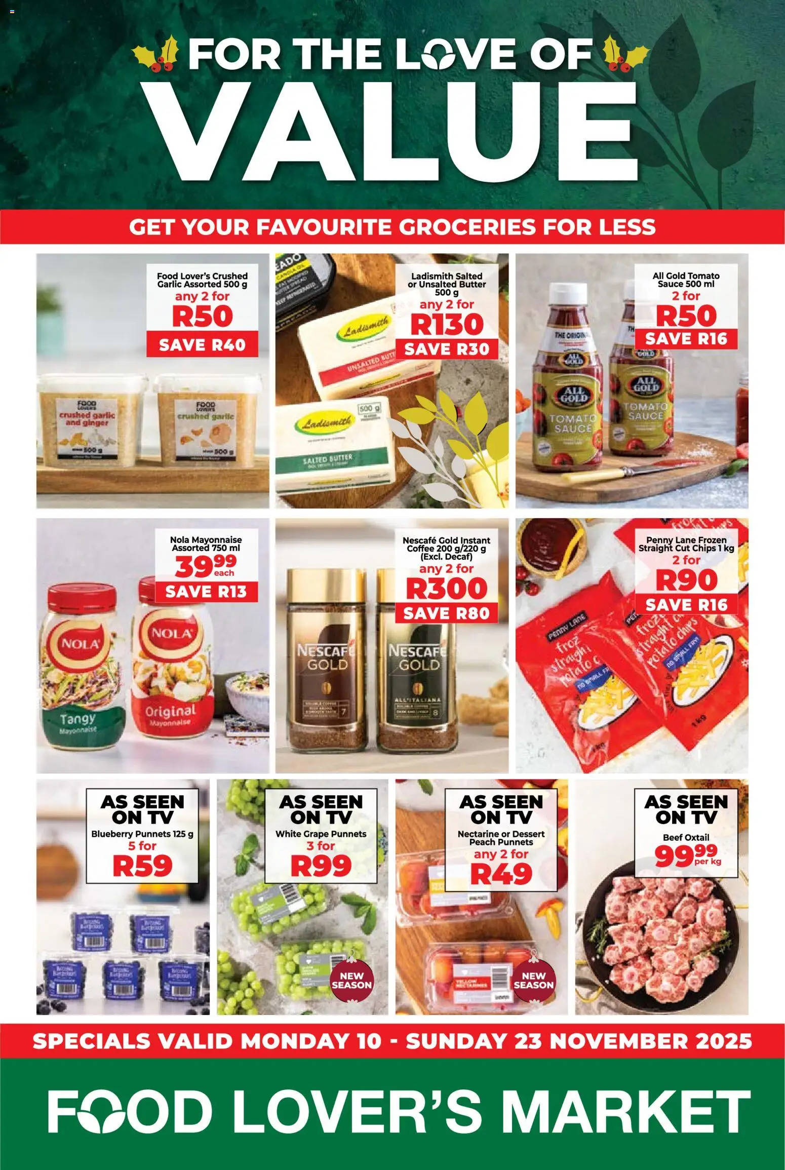 Preview of Food Lover's Market flyer valid from 10/11/2025