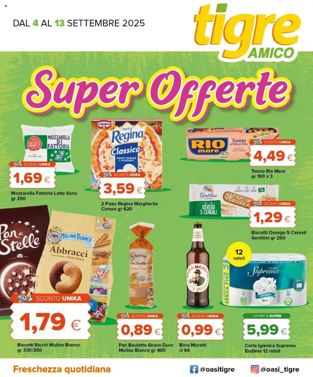 Volantino Tigre valido da 04/09/2025 numero di pagina 1