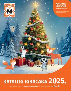 Pregled letka Katalog Igračke trgovine Müller vrijedi od 01.12.2025