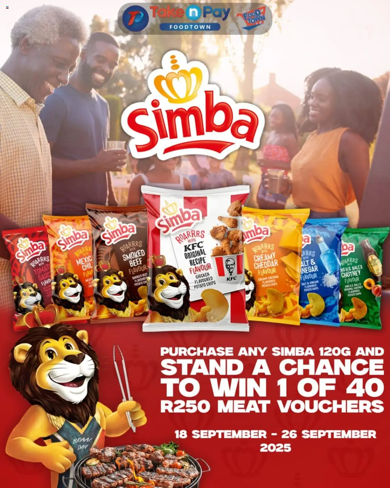 Take n Pay Simba Promotion from 18/09 - 26/09/2025 > Promotions