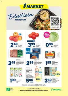 Kaupan S-market Tarjoukset esikatselu, voimassa 01/10/2025