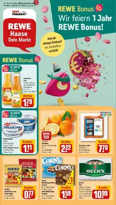 Vorschau von dem Prospekt des Geschäftes Rewe, gültig ab dem 04.01.2026