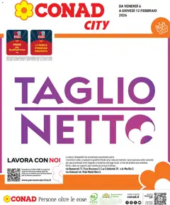 Anteprima dell'opuscolo Volantino City Lombardia dal negozio Conad valido da 06/02/2026
