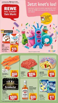 Vorschau von dem Prospekt des Geschäftes Rewe, gültig ab dem 03.11.2025