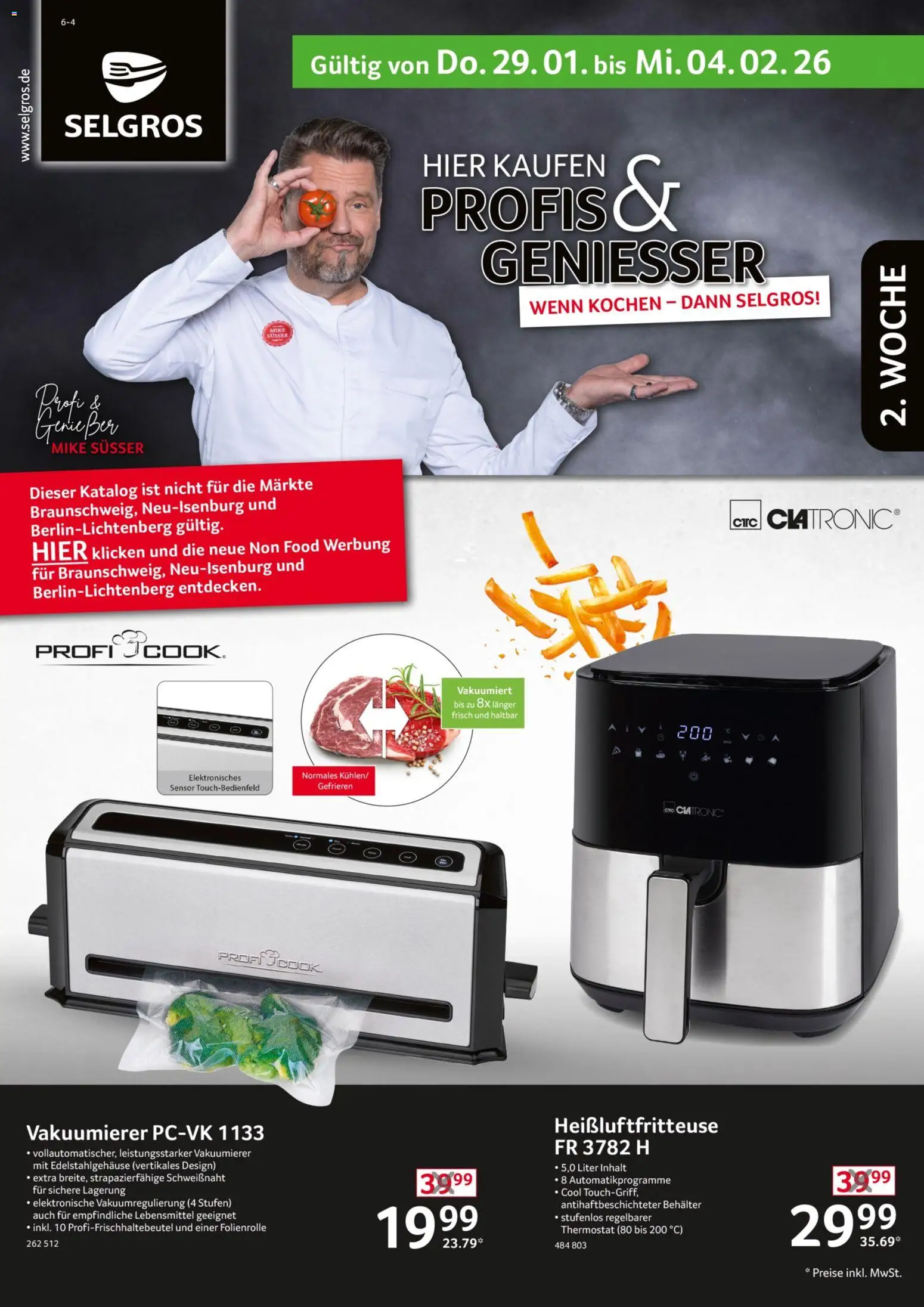 Vorschau von dem Prospekt des Geschäftes Selgros, gültig ab dem 29.01.2026