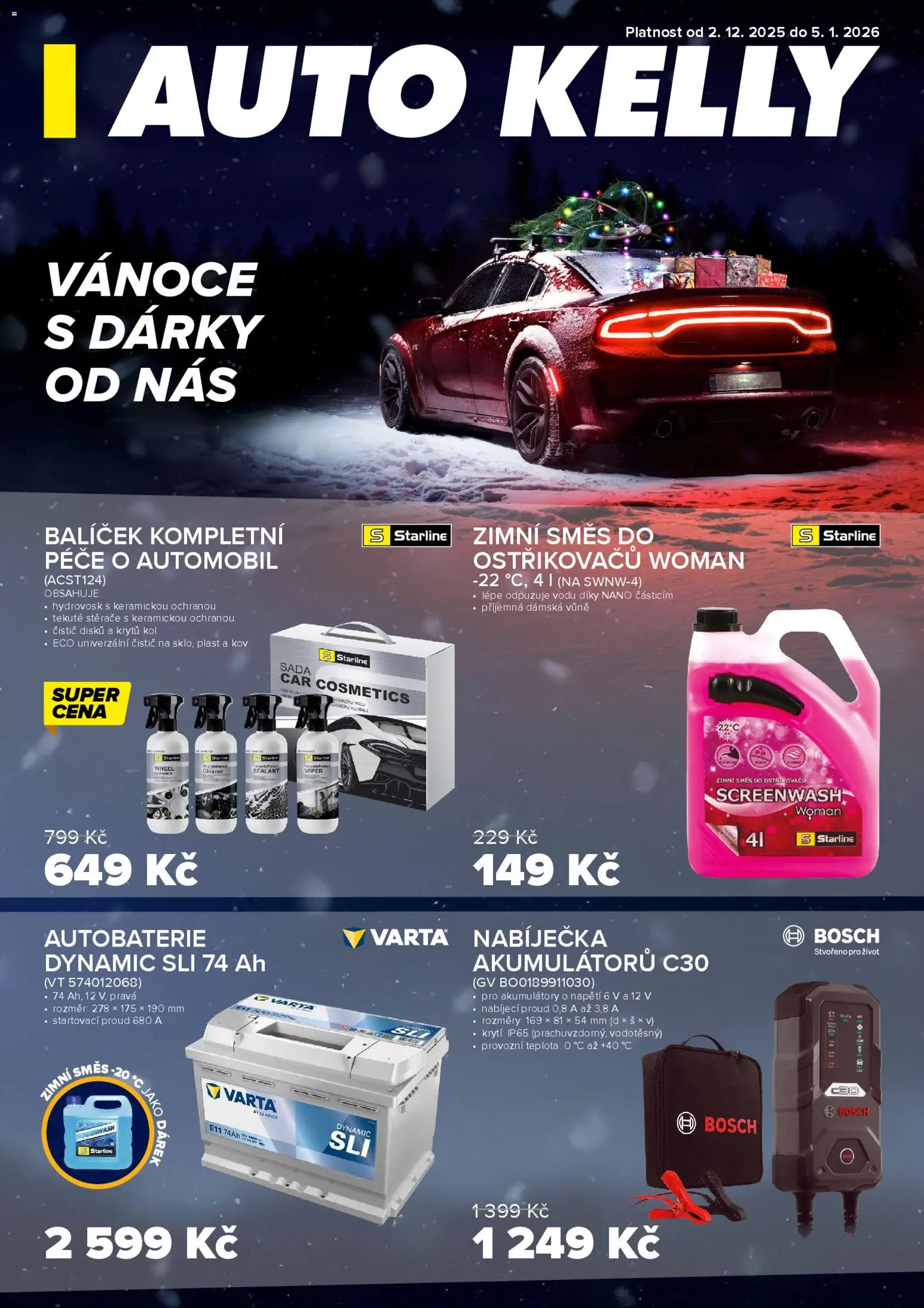 Náhled nabídky: Auto Kelly Leták platný od 02.12.2025