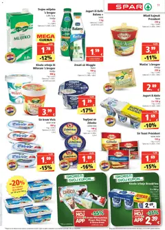 Pregled letka Katalog trgovine Spar vrijedi od 29.10.2025 | Stranica: 11