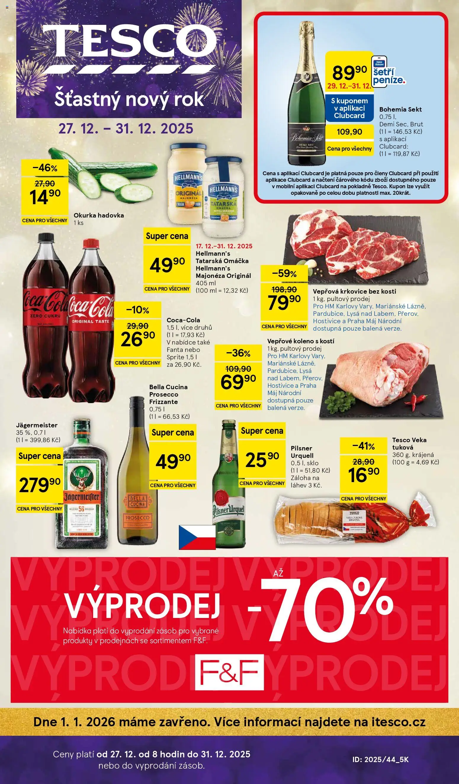 Náhled nabídky: Tesco Hypermarket platný od 27.12.2025