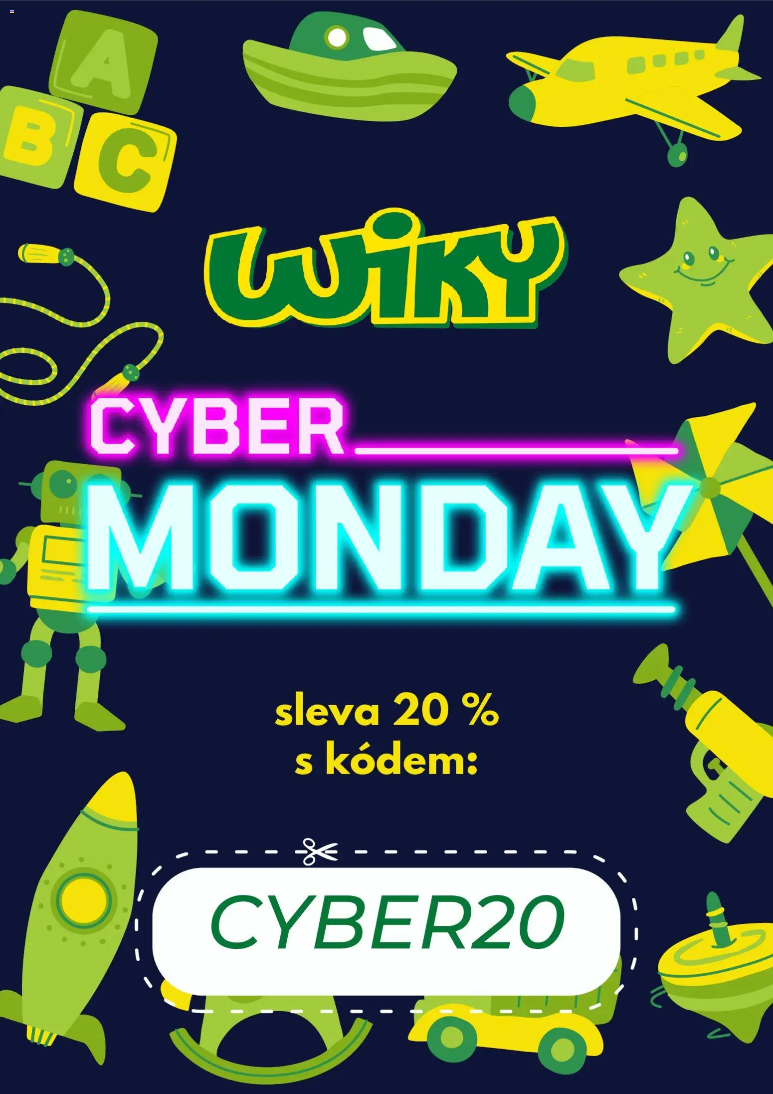 Náhled nabídky: Wiky Cyber Monday platný od 01.12.2025