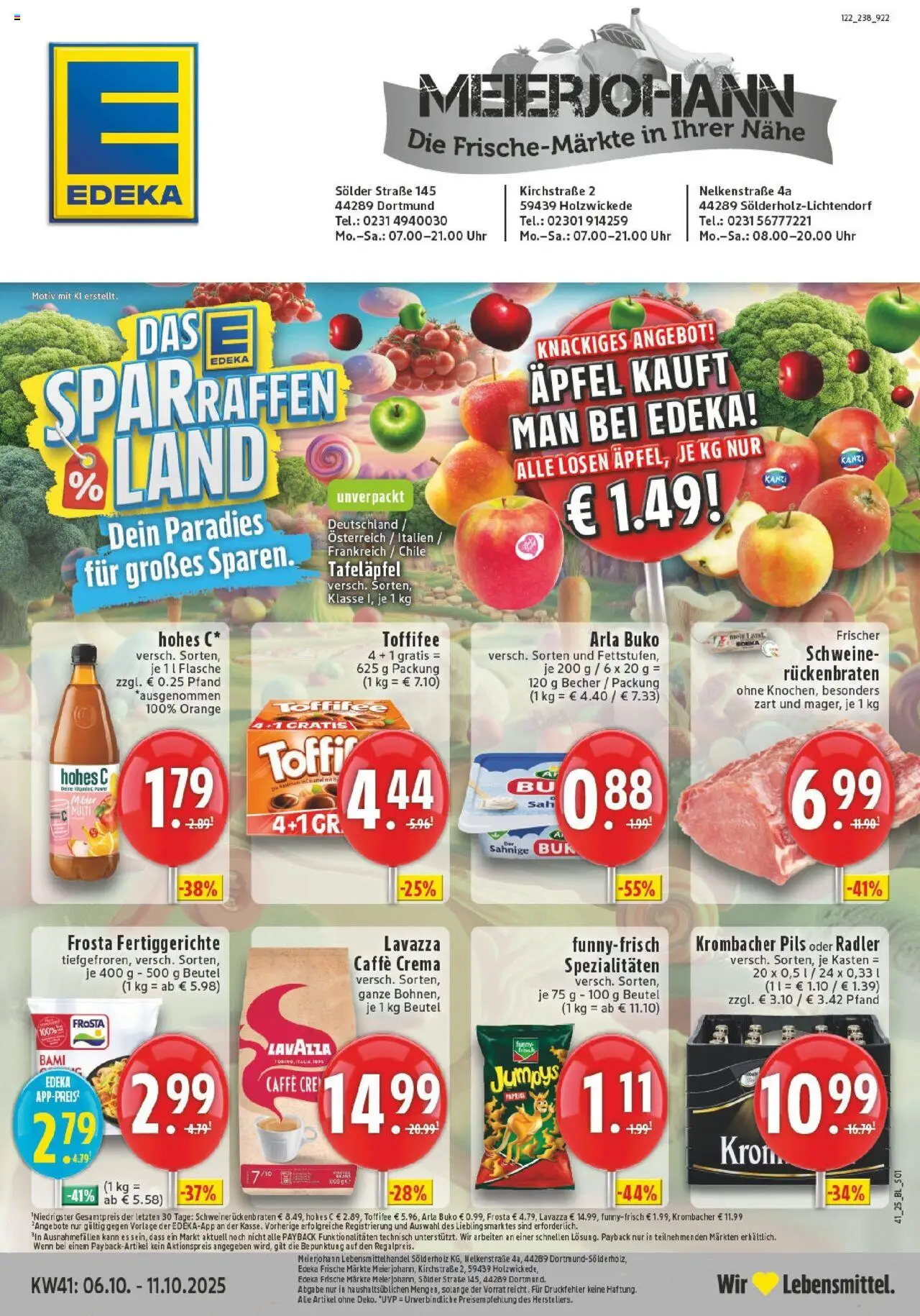 EDEKA Prospekt ab 06.10.2025 - Prospekt Dortmund-Sölde Online