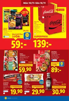Förhandsgranska reklamblad Aktuella reklamblad Lidl från butik Lidl gäller från 10/11/2025 | Sida : 6