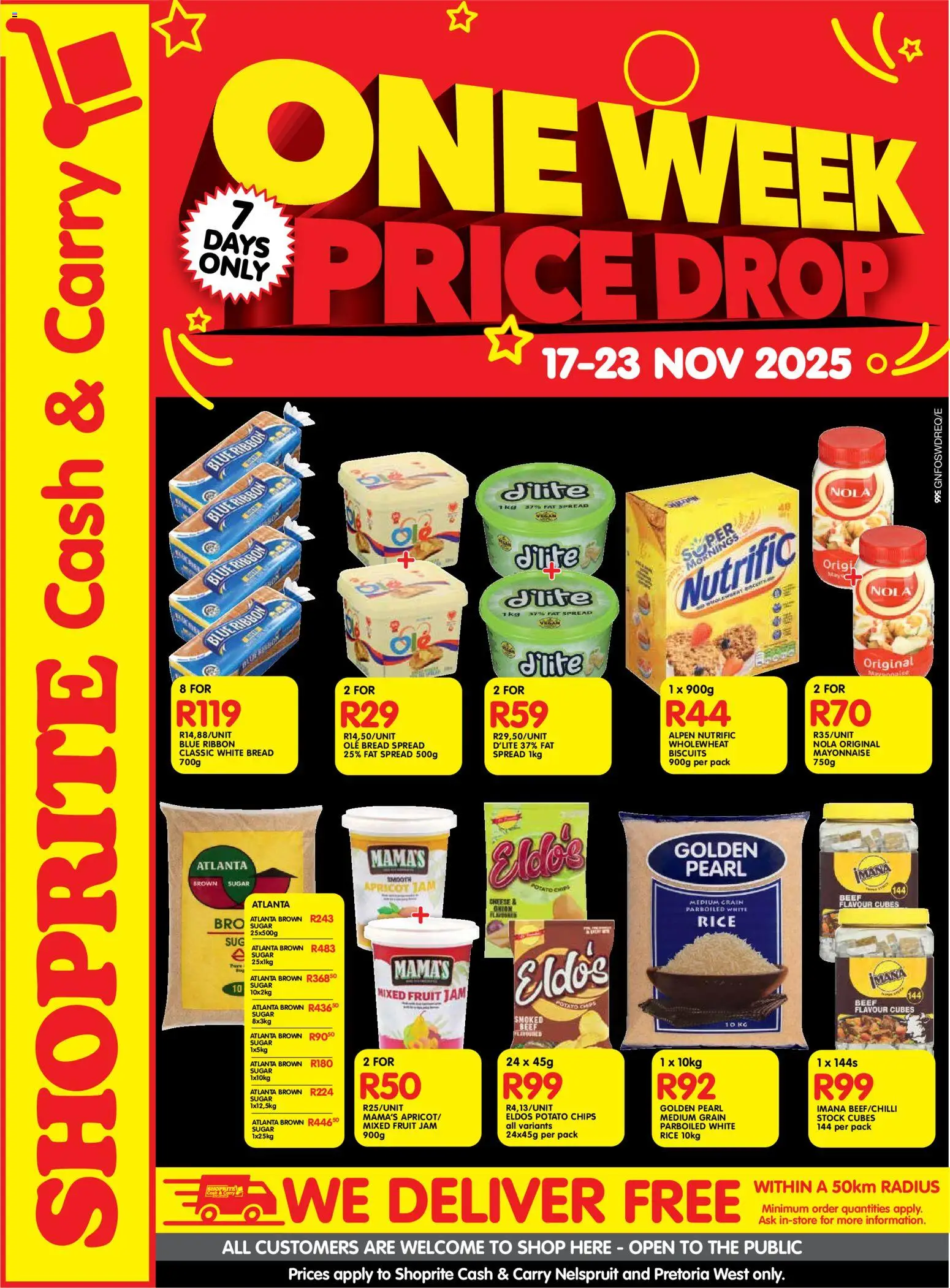 Preview of Shoprite flyer valid from 17/11/2025