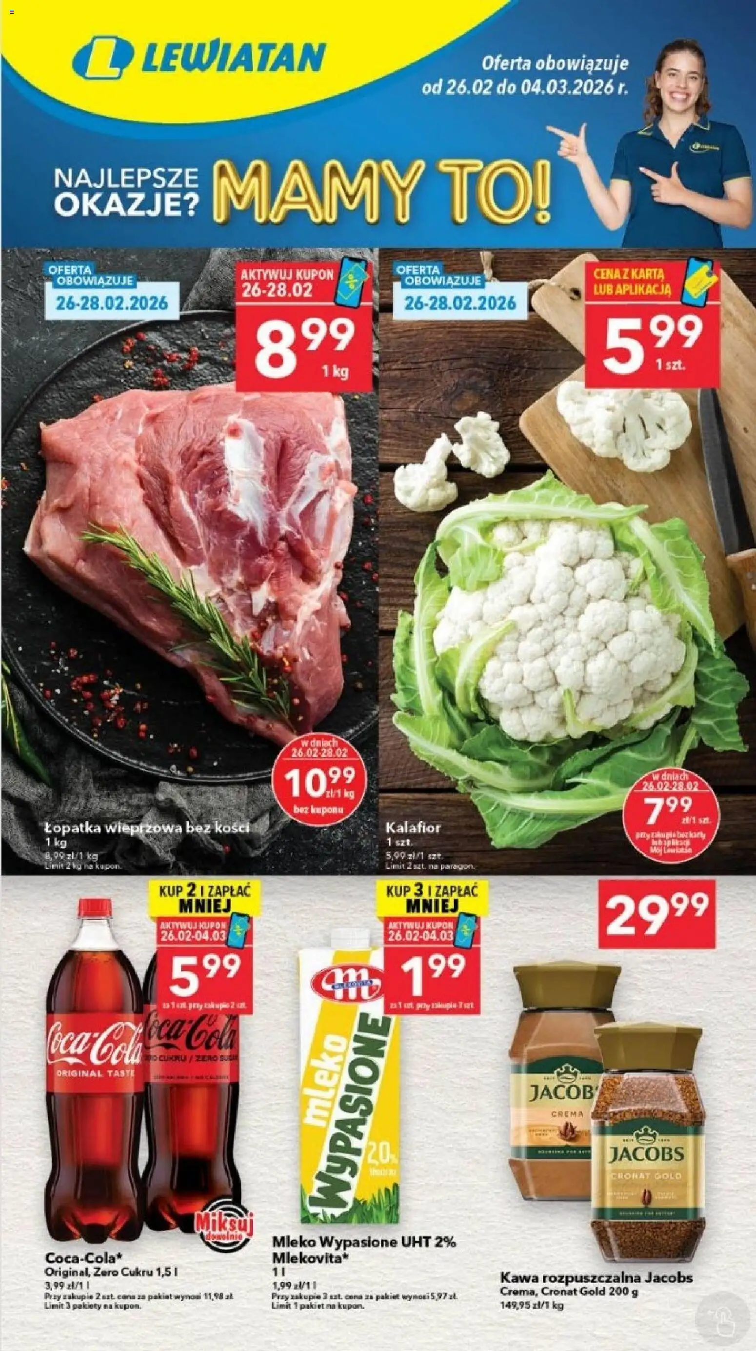 Pogląd gazetki "Szczecin" ze sklepu Lewiatan ważnej od 26.02.2026