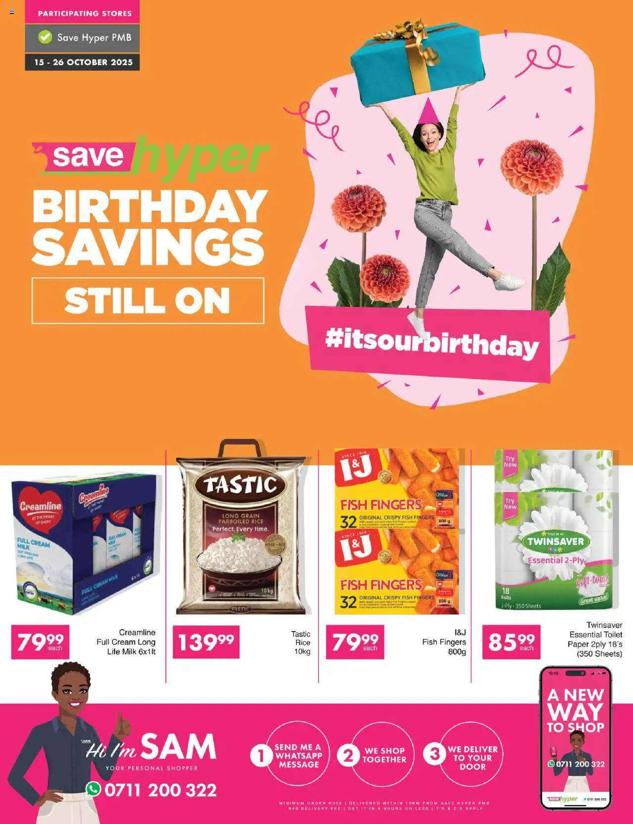 Save Specials from 15/10 - 26/10/2025 > Promotions