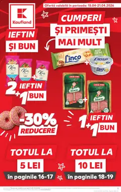 Previzualizarea de cataloage: Kaufland Kaufland Zalau valabil de la 15.04.2026