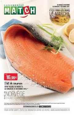 Prévisualisation de C'est tous les jours le marché | Meaux du magasin Match Supermarché formulaire valide 25/11/2025