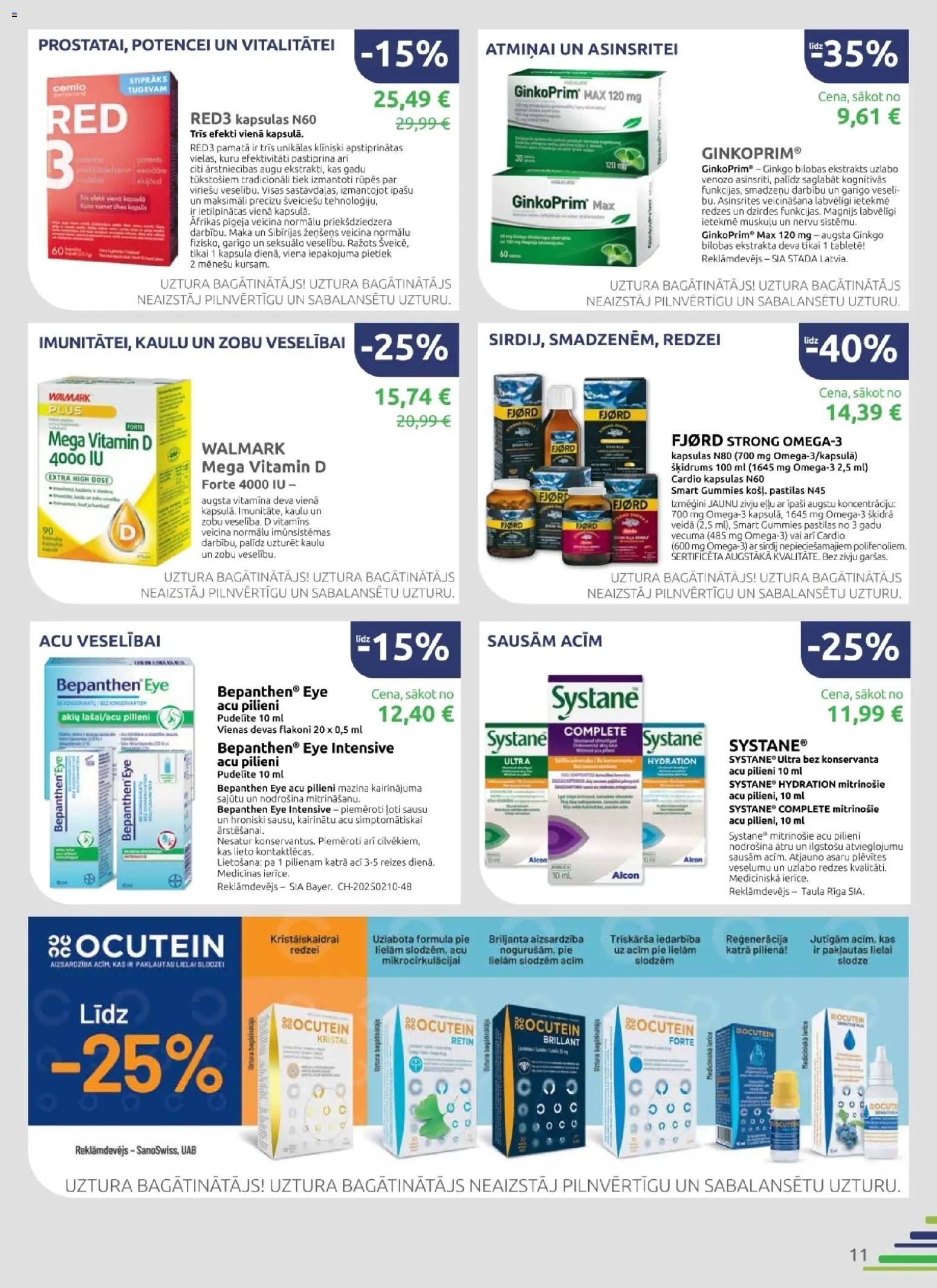 Skatīt BENU akciju bukletu, derīgs no 2026.01.01