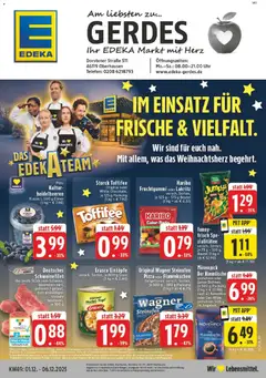 Vorschau von dem Prospekt des Geschäftes Edeka, gültig ab dem 01.12.2025