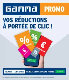 Prévisualisation de Brochure du magasin GAMMA formulaire valide 07/01/2026