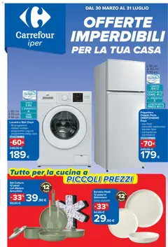 Anteprima dell'opuscolo Carrefour Volantino Iper - Offerte Imperdibili - Roma dal negozio Carrefour valido da 30/03/2026