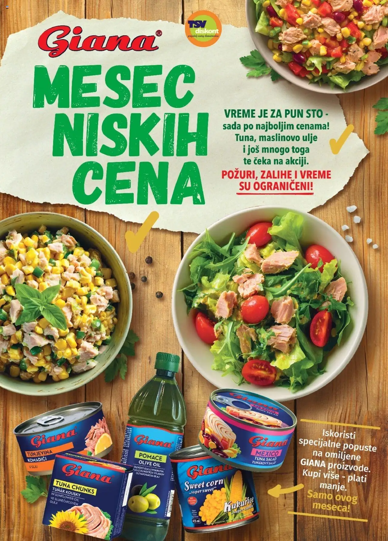 TSV Diskont katalog važi od 25.09.2025 - stranica 1