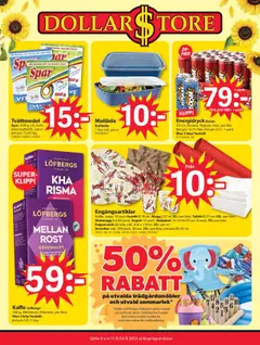 Förhandsgranska reklamblad Aktuella reklamblad Dollar Store från butik Dollar Store gäller från 11/08/2025