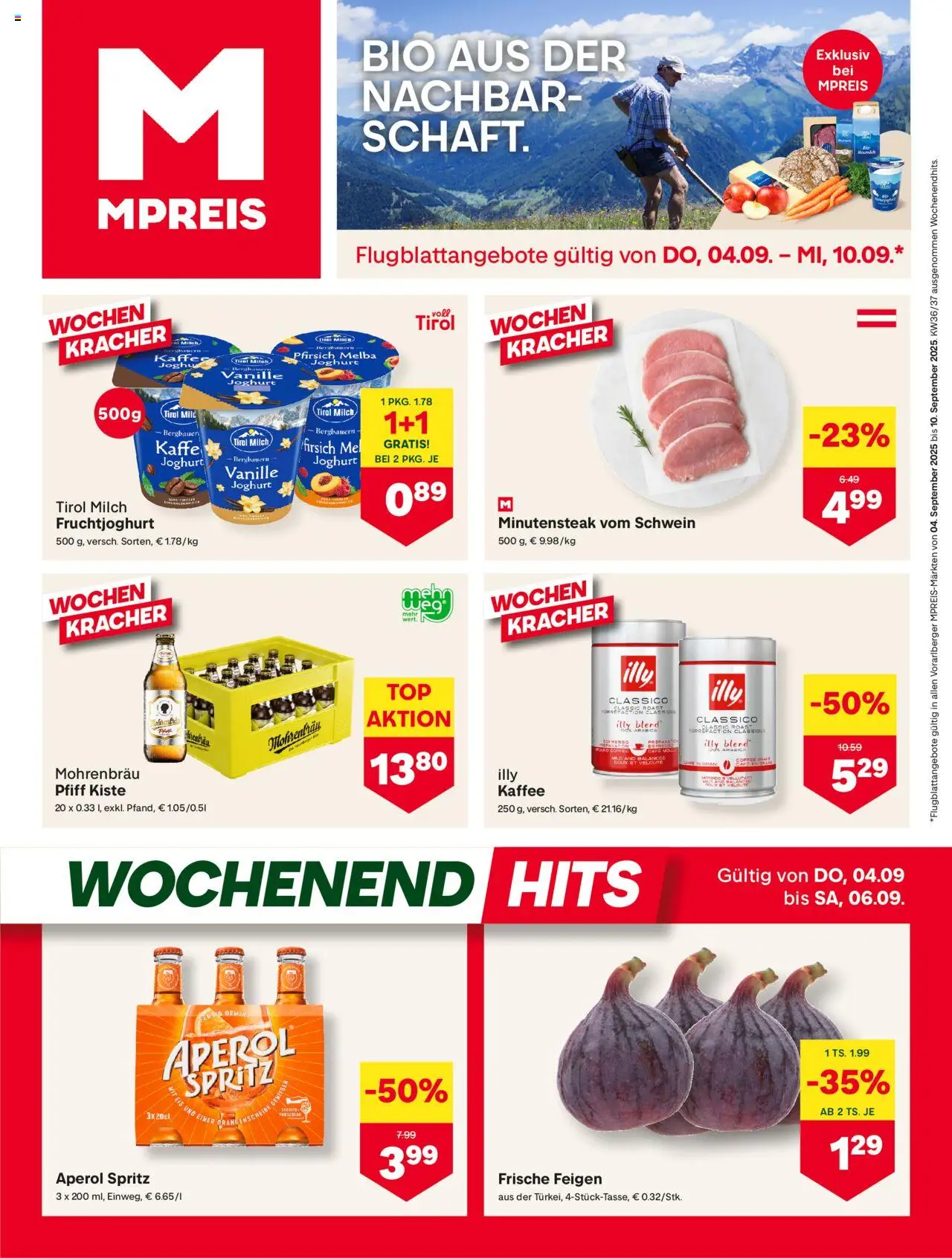  MPREIS Hohenems ab (04.09.2025 - 10.09.2025) - Seite 1