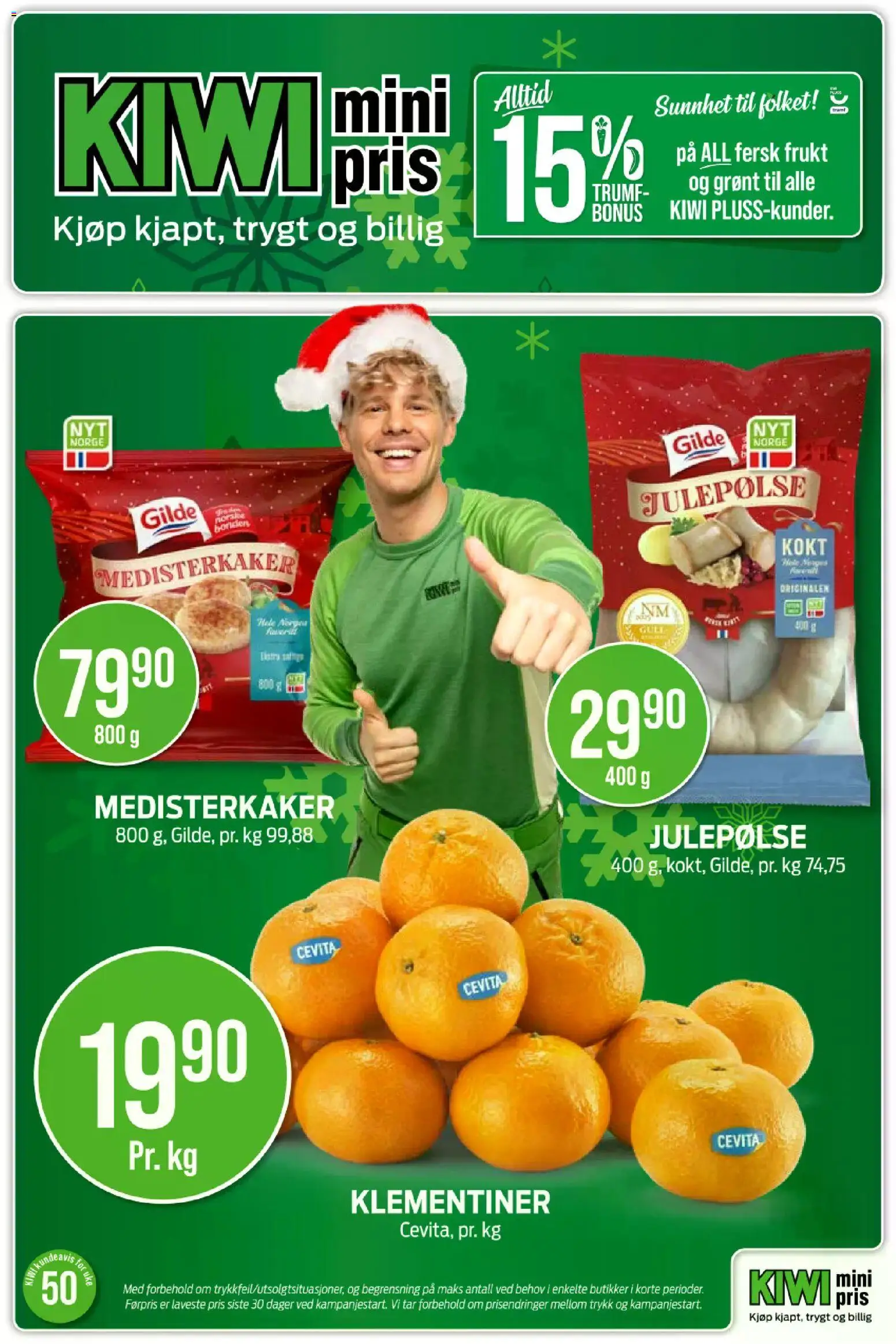 Forhåndsvis Kundeavis fra butikk Kiwi gyldig fra 08/12/2025