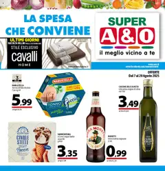 Anteprima dell'opuscolo Volantino Supermercato dal negozio A&O valido da 07/08/2025