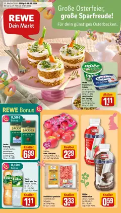 Vorschau von dem Prospekt des Geschäftes Rewe, gültig ab dem 15.03.2026