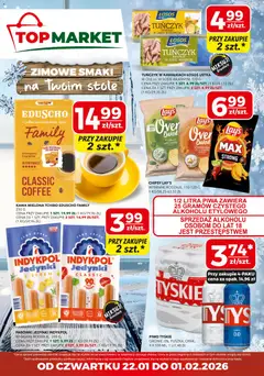 Pogląd gazetki "Gazetka" ze sklepu Top Market ważnej od 22.01.2026