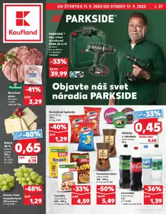 Náhľad Kaufland letáku platného od 11.09.2025