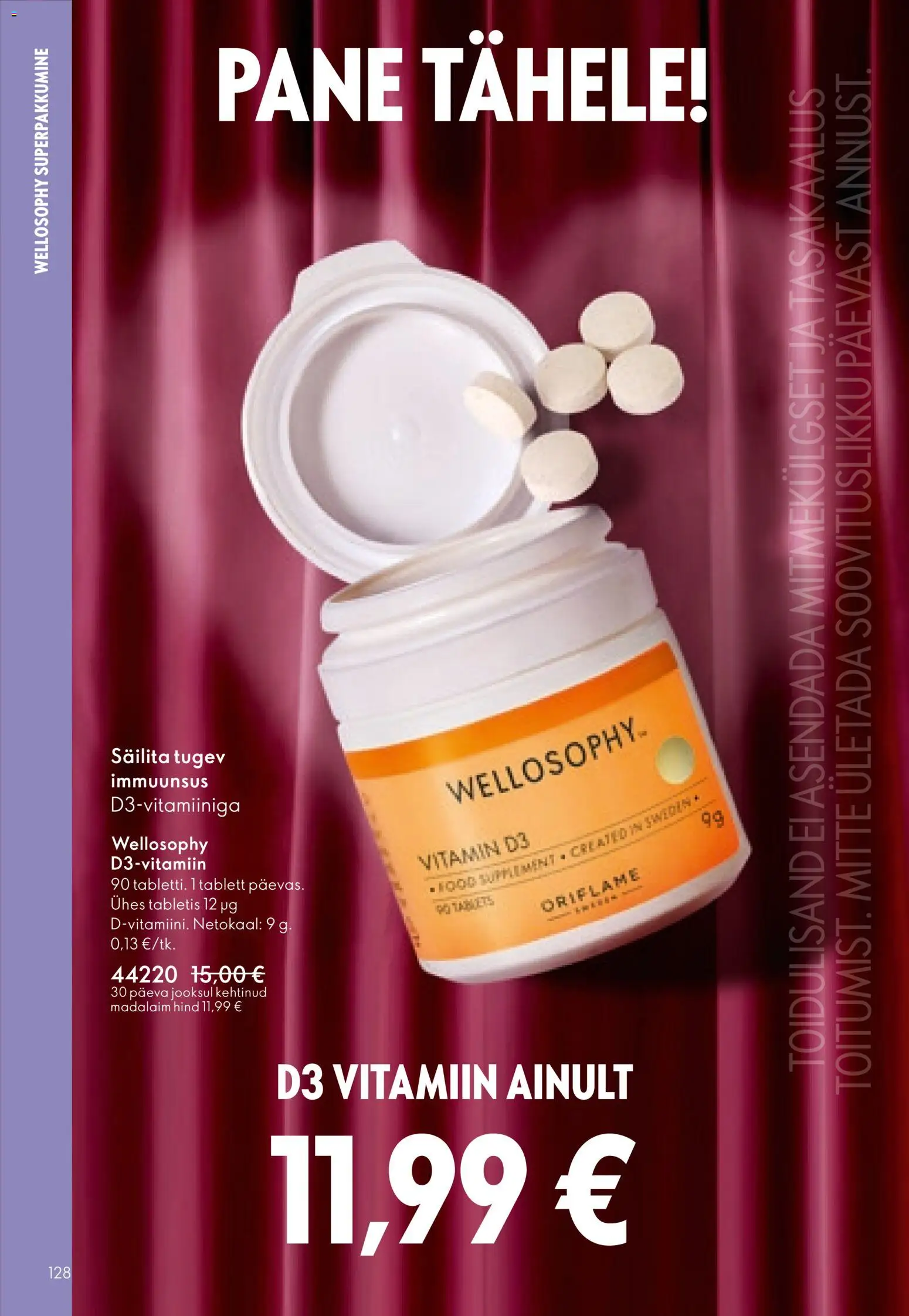 Oriflame kliendilehe eelvaade alates 2026.01.28