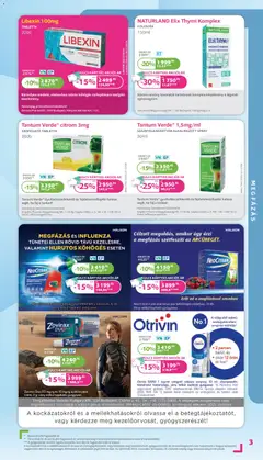 Kulcs Patika - Akciós újság Kulcs Patika megtekintése, amely érvényes 2025.11.01.-től | Oldal: 3