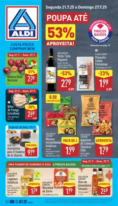 Pré-visualização do folheto da loja Aldi válida a partir de 21/07/2025