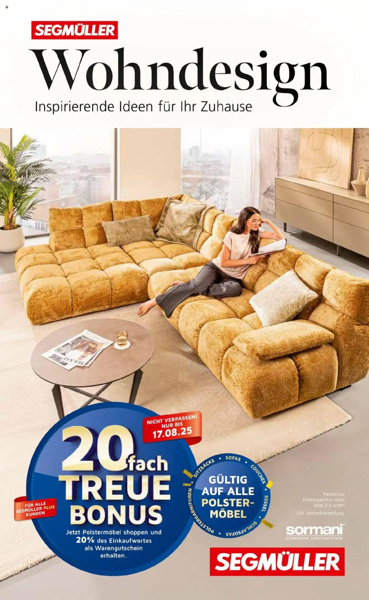 Segmüller Wohndesign (vom 02.08.2025 - 16.08.2025)