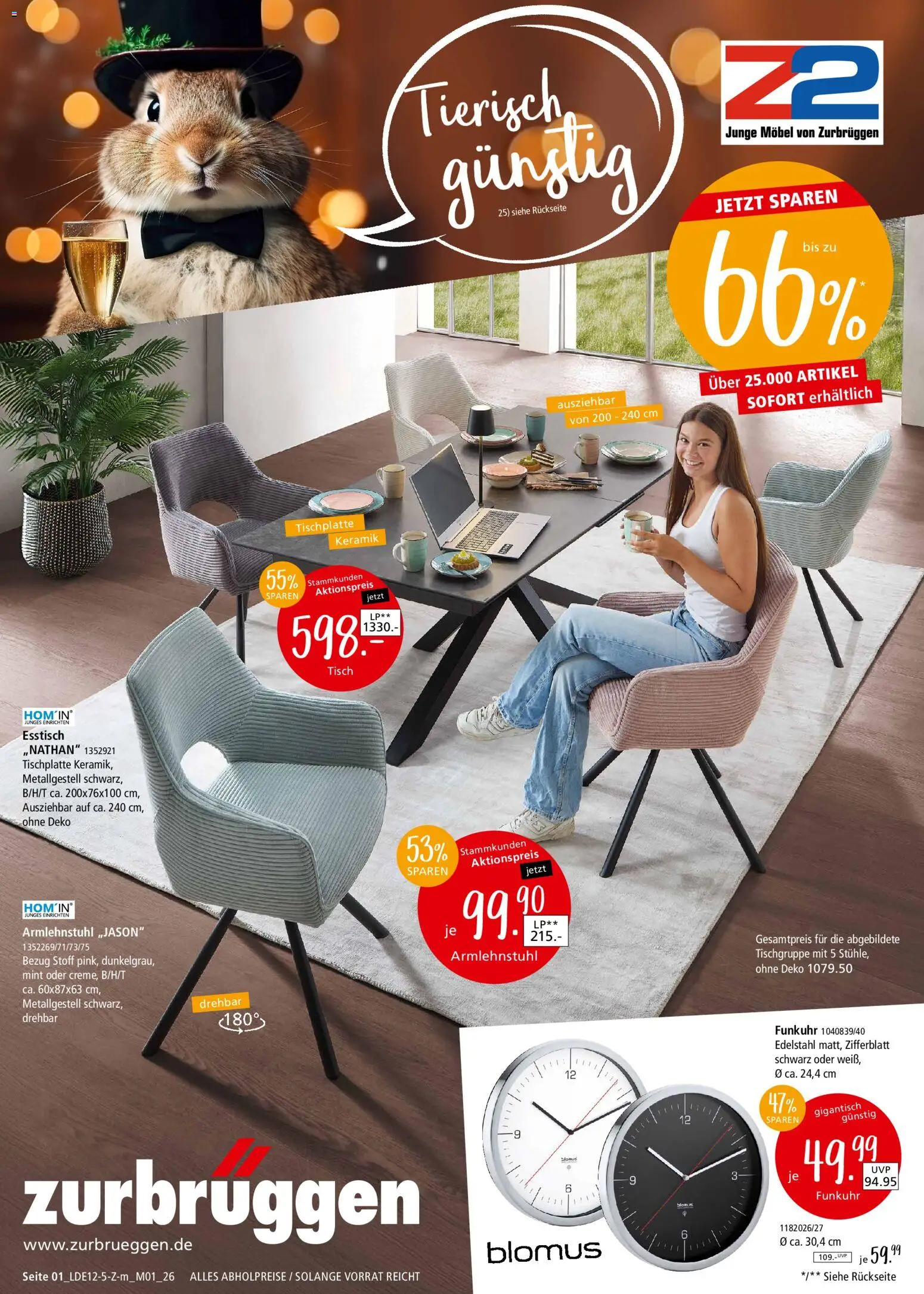 Vorschau von dem Prospekt des Geschäftes Zurbrüggen, gültig ab dem 13.12.2025