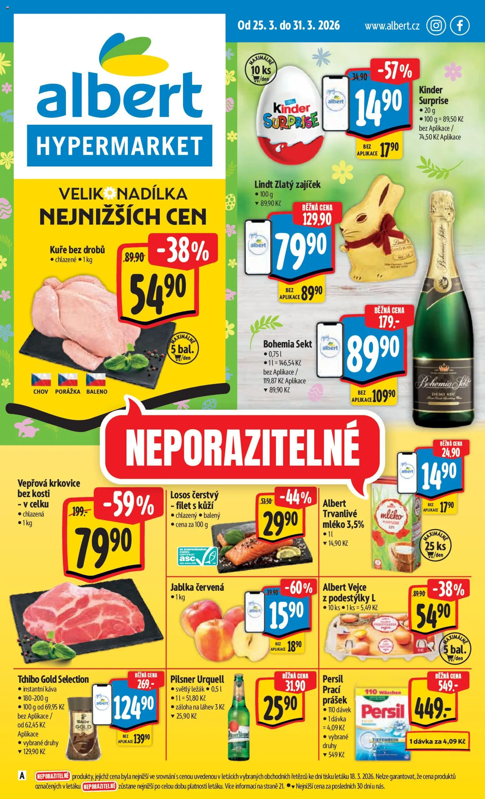 Náhled nabídky: Albert Albert leták - Hypermarket platný od 25.03.2026