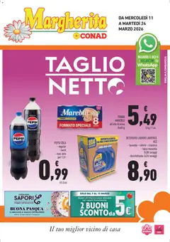 Anteprima dell'opuscolo Conad volantino Margherita Lombardia dal negozio Conad valido da 11/03/2026