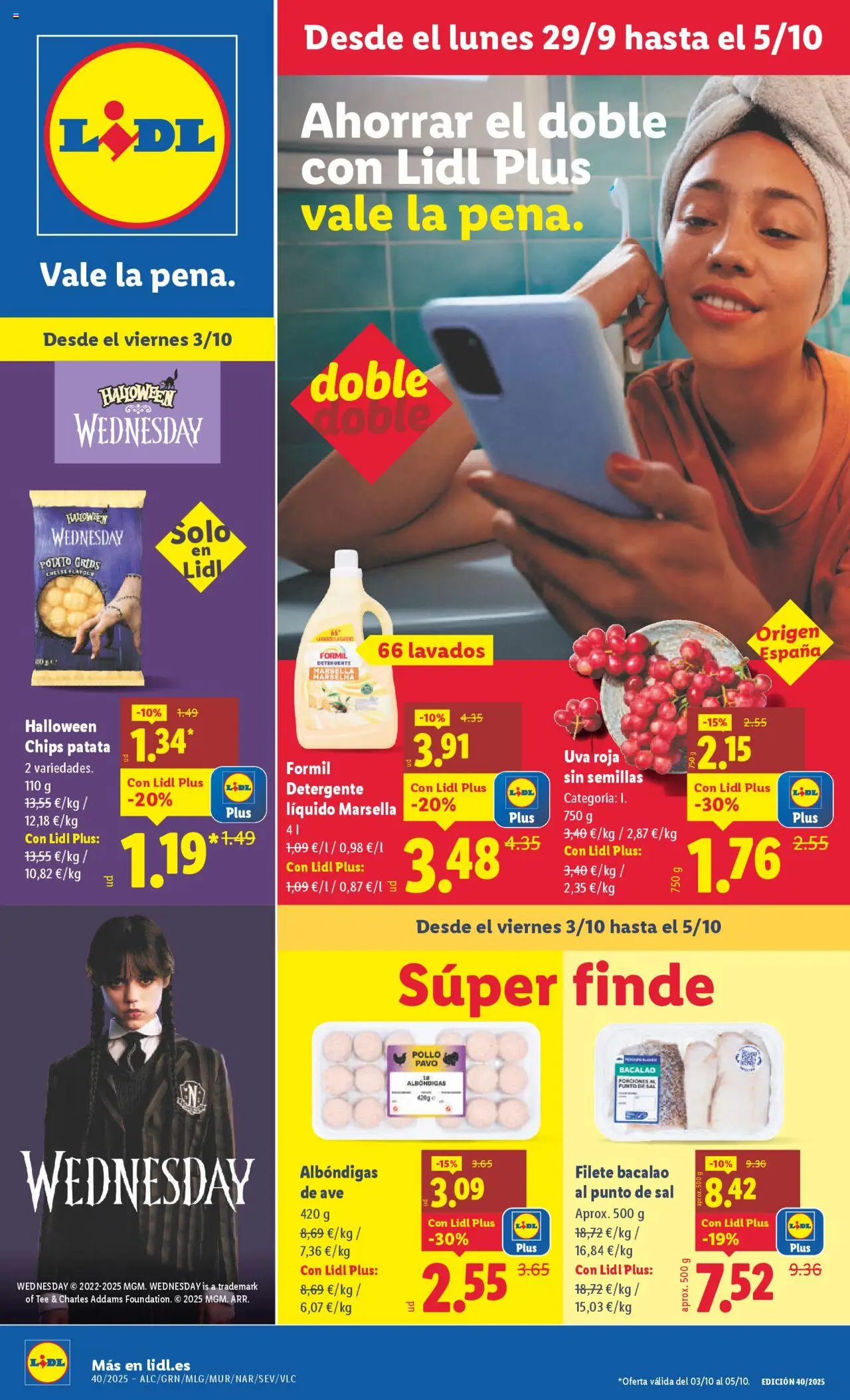 LIDL Folleto VAL del 29/09/2025 >> catálogo esta semana