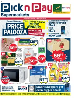 Preview of Pick n Pay flyer valid from 04/08/2025