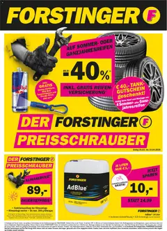 Vorschau der Angebote: Forstinger Forstinger Flugblatt gültig ab 25.03.2026