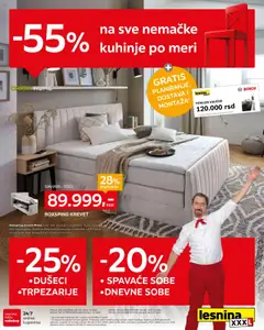 Pregled Lesnina XXXL kataloga - važi od 29.09.2025