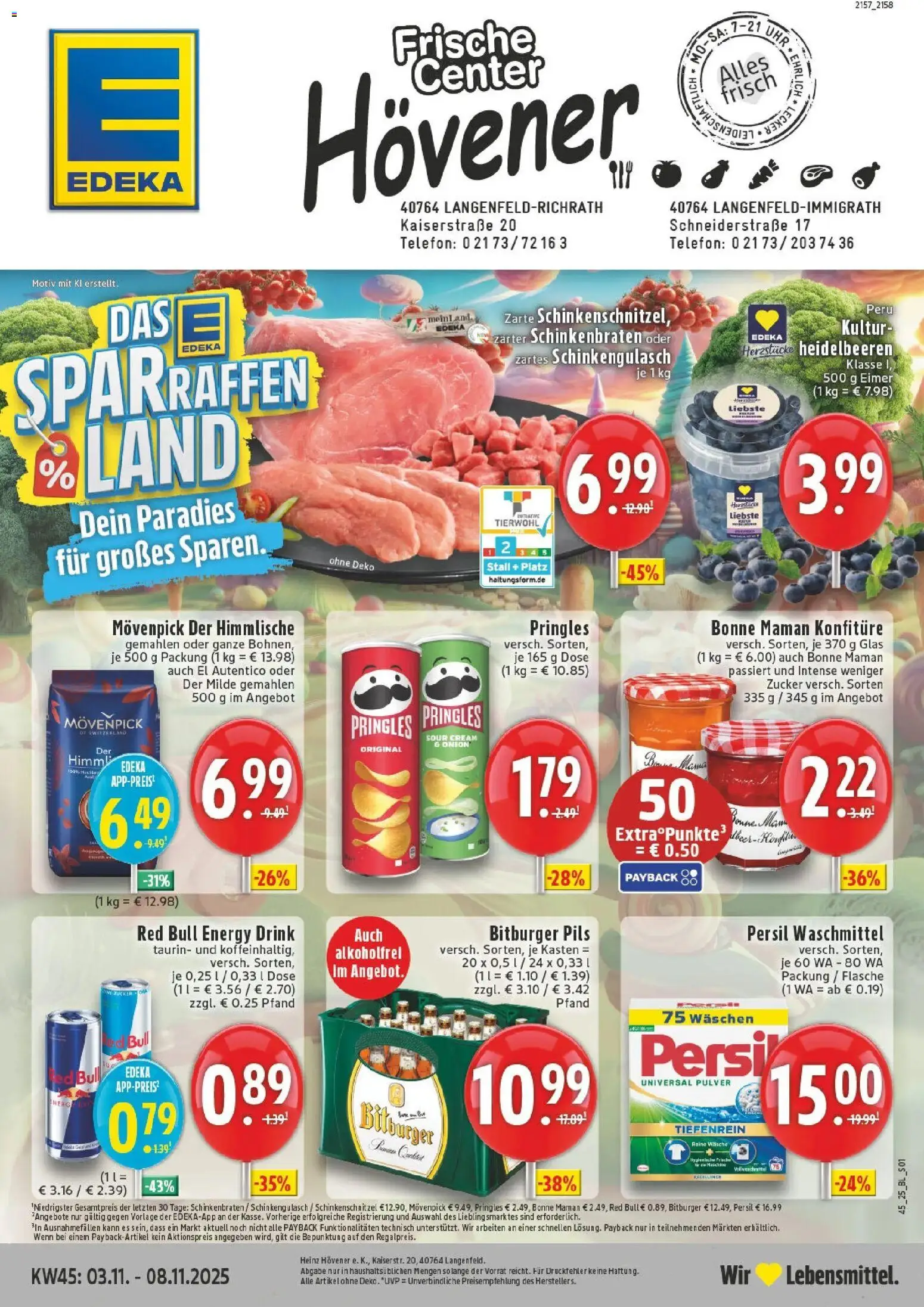 Vorschau von dem Prospekt des Geschäftes Edeka, gültig ab dem 02.11.2025