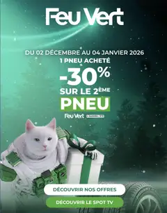 Prévisualisation de Catalogue du magasin Feu Vert formulaire valide 02/12/2025