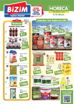Bizim Toptan Bizim Toptan - Horeca kataloğu 02.04.2026 - Broşürünün önizlemesi