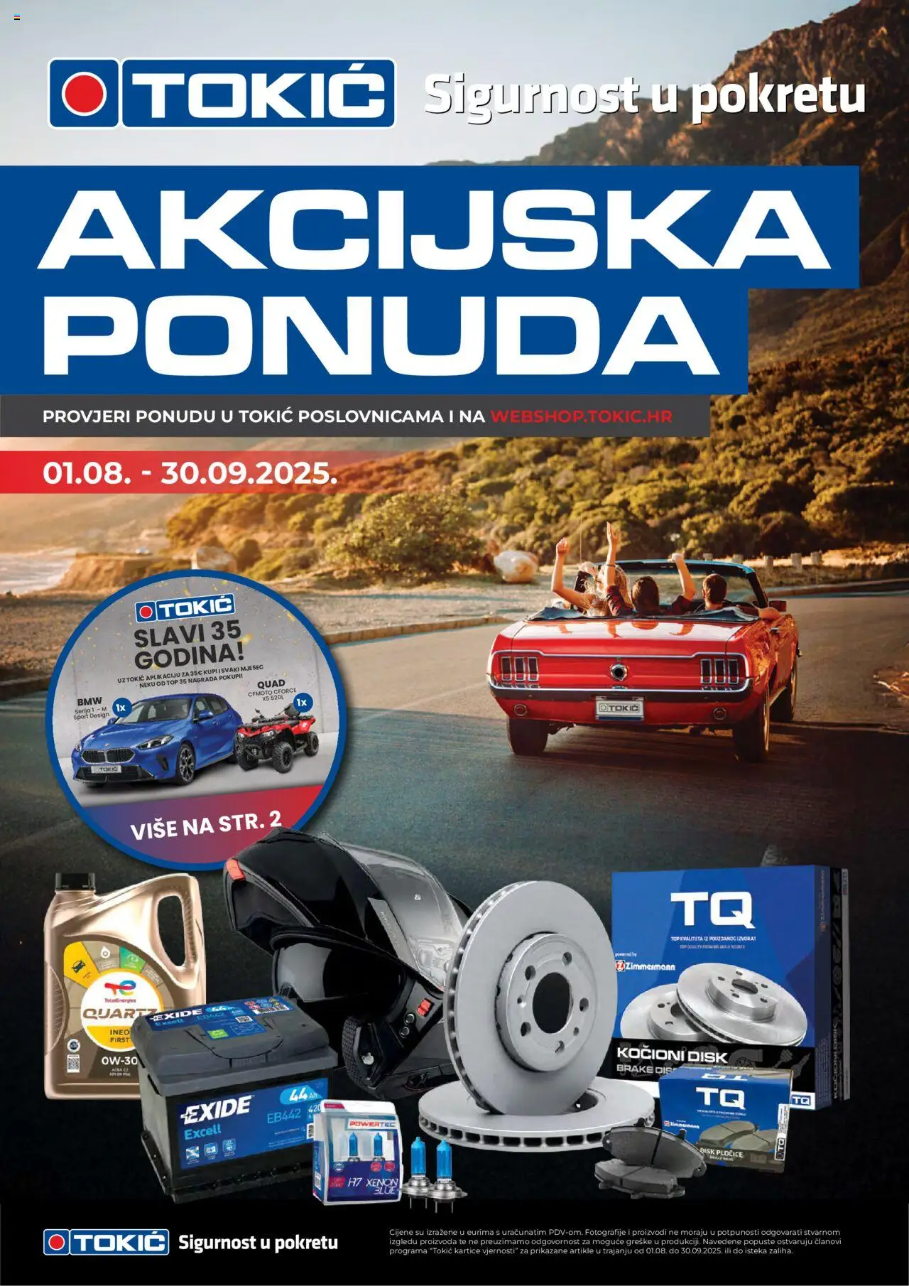 Tokić aktualni Katalog vrijedi od 18.08.2025 - tjedna akcija broj stranice 1
