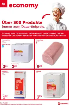 Vorschau des Merkblatts Aktionen Economy vom Shop Prodega gültig von 05.01.2026 bis 17.01.2026
