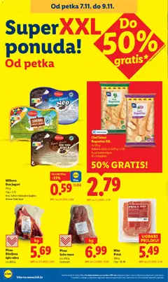 Pregled letka Katalog trgovine Lidl vrijedi od 03.11.2025 | Stranica: 100