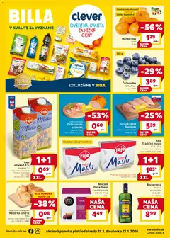 Náhľad Billa letáku platného od 21.01.2026